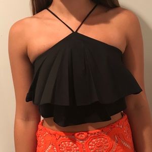 Zara Black crop!